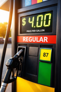 $4 gasoline GM Ford Tesla