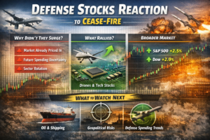 defense stocks reaction to cease-fire