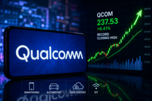 Qualcomm stock record high