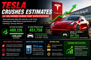 Tesla Q2 deliveries