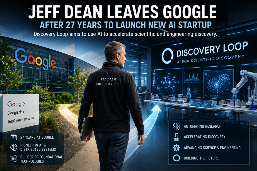 Jeff Dean leaves Google