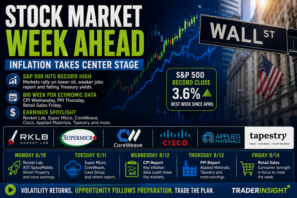 Stock Market Week Ahead - August 10, 2026